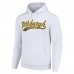 Unisex Pittsburgh Steelers Starter White Tailsweep Pullover Hoodie