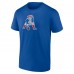 New England Patriots Royal Throwback T-Shirt
