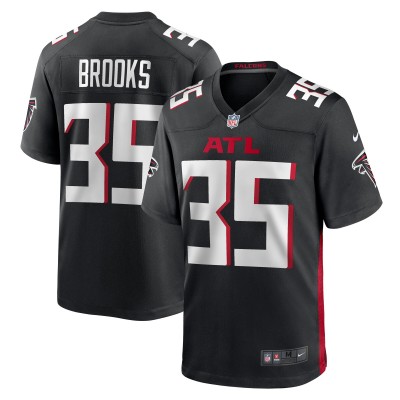 Игровая джерси Natrone Brooks Atlanta Falcons Nike Team Game -  Black