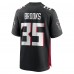 Игровая джерси Natrone Brooks Atlanta Falcons Nike Team Game -  Black