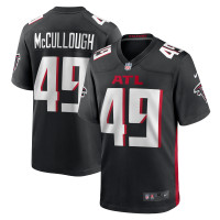 Джерси Atlanta Falcons Liam McCullough Nike Black Team Game