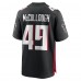 Игровая джерси Liam McCullough Atlanta Falcons Nike Team Game -  Black