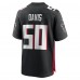 Игровая джерси Tae Davis Atlanta Falcons Nike Team Game -  Black