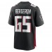 Игровая джерси Matthew Bergeron Atlanta Falcons Nike Team Game -  Black