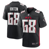 Джерси Atlanta Falcons Kyle Hinton Nike Black Team Game
