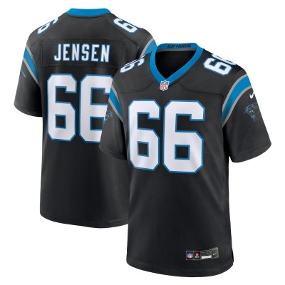 Игровая джерси Nash Jensen Carolina Panthers Nike Team Game -  Black