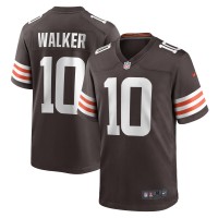 Cleveland Browns Phillip Walker Nike Brown Team Game Jersey