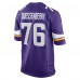 David Quessenberry Minnesota Vikings Nike Team Game Jersey -  Purple