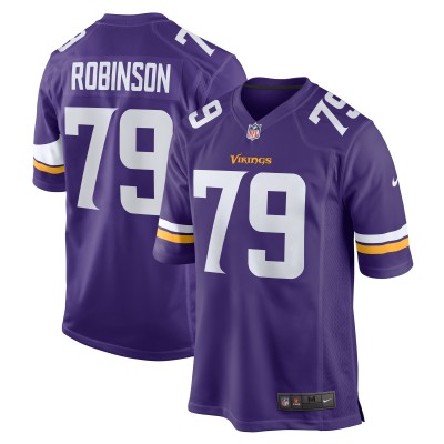 Игровая джерси Tyrese Robinson Minnesota Vikings Nike Team Game -  Purple