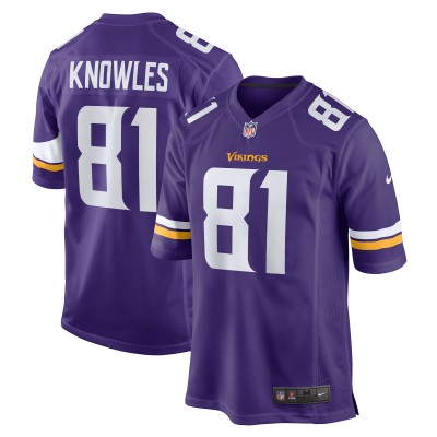 Игровая джерси Malik Knowles Minnesota Vikings Nike Team Game -  Purple