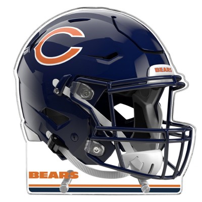 Chicago Bears 13 Speed Helmet Acrylic Plaque