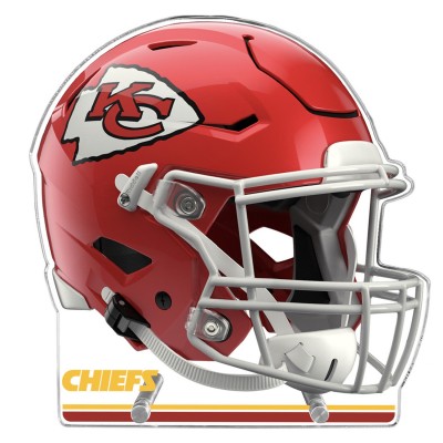 Kansas City Chiefs 13 Speed Helmet Acrylic Plaque