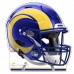Los Angeles Rams 13 Speed Helmet Acrylic Plaque