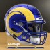 Los Angeles Rams 13 Speed Helmet Acrylic Plaque
