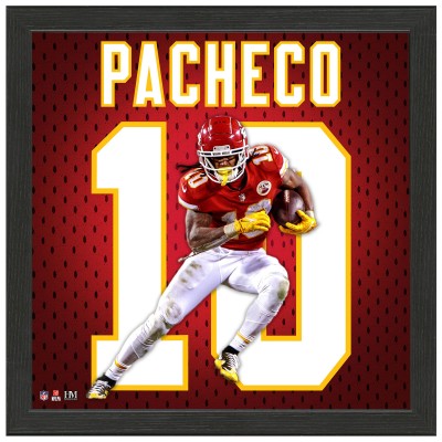 Isiah Pacheco Kansas City Chiefs Highland Mint 13 x 13 Impact Jersey Frame