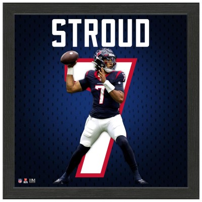 Houston Texans C.J. Stroud Highland Mint 13 x 13 Impact Jersey Frame