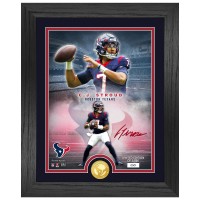 Houston Texans C.J. Stroud Highland Mint 13 x 16 Bronze Coin Photo Mint