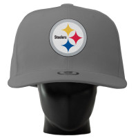 Бейсболка Unisex Pittsburgh Steelers Noggin Boss Gray Oversized