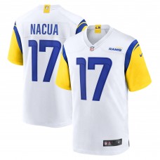 Игровая джерси Puka Nacua Los Angeles Rams Nike Game - White