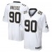 Игровая джерси New Orleans Saints Bryan Bresee Nike White Game