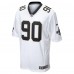 Игровая джерси New Orleans Saints Bryan Bresee Nike White Game