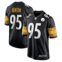 Pittsburgh Steelers Keeanu Benton Nike Black Team Game Jersey