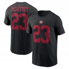 Футболка Christian McCaffrey San Francisco 49ers Nike Player Name & Number - Black