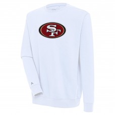 Кофта San Francisco 49ers Antigua Victory Crewneck - White