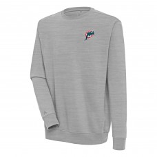 Кофта Miami Dolphins Adult Throwback Logo Victory - Heather Gray