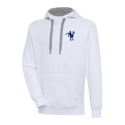 Толстовка Indianapolis Colts Adult Throwback Logo Victory - White