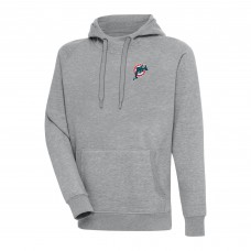 Толстовка Miami Dolphins Adult Throwback Logo Victory - Heather Gray