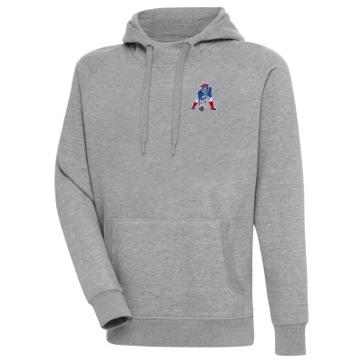 Толстовка New England Patriots Adult Throwback Logo Victory - Heather Gray
