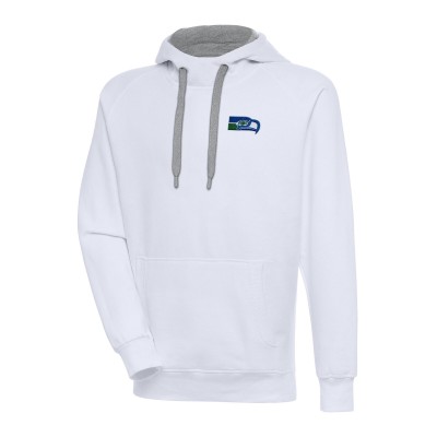 Толстовка Seattle Seahawks Adult Throwback Logo Victory - White