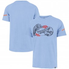 Футболка Chicago Bears 47 Light Blue Latino Heritage Monstruos del Midway Футболка Chicago Bears 47 Light Blue Latino Heritage Monstruos del Midway