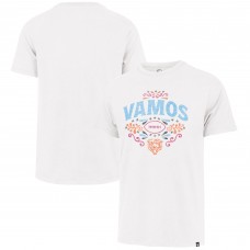 Футболка Chicago Bears 47 White Latino Heritage Vamos Franklin Футболка Chicago Bears 47 White Latino Heritage Vamos Franklin