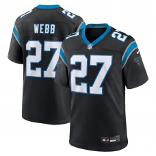 Игровая джерси Sam Webb Carolina Panthers Nike Team Game -  Black