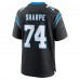 Игровая джерси David Sharpe Carolina Panthers Nike Team Game -  Black