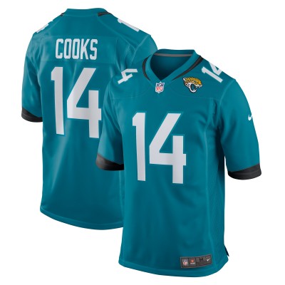 Игровая джерси Elijah Cooks Jacksonville Jaguars Nike Team Game -  Teal