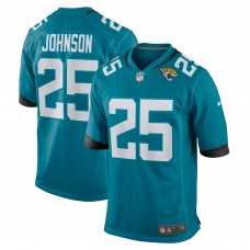 Игровая джерси DErnest Johnson Jacksonville Jaguars Nike Team Game -  Teal