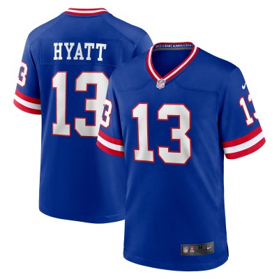 Игровая джерси Jalin Hyatt New York Giants Nike Team Game -  Royal