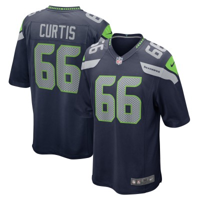 Игровая джерси McClendon Curtis Seattle Seahawks Nike Team Game - College Navy