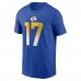Футболка Puka Nacua Los Angeles Rams Nike Player Name & Number - Royal