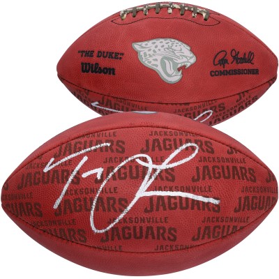 Trevor Lawrence Jacksonville Jaguars Autographed Authentic Duke Showcase Football