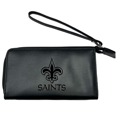 Кошелек New Orleans Saints Cell Phone Wristlet - Black