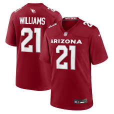 Джерси Arizona Cardinals Garrett Williams Nike Cardinal Game Джерси Arizona Cardinals Garrett Williams Nike Cardinal Game