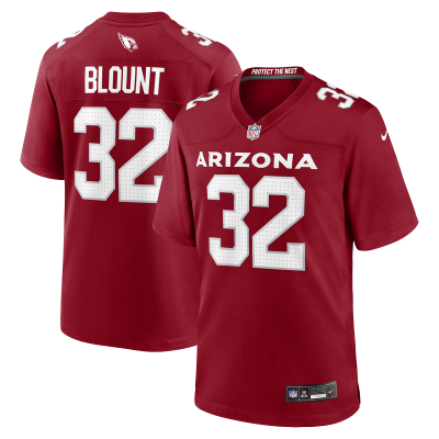 Джерси Arizona Cardinals Joey Blount Nike Cardinal Game
