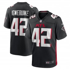 Игровая джерси Godwin Igwebuike Atlanta Falcons Nike  Game -  Black