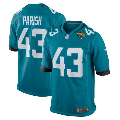 Игровая джерси Derek Parish Jacksonville Jaguars Nike  Game -  Teal