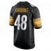 Игровая джерси Godwin Igwebuike Pittsburgh Steelers Nike  Game -  Black