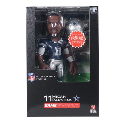 Micah Parsons Dallas Cowboys Series 4 GameChanger 6 Vinyl Figurine - Look for Rare Solid Color Variants